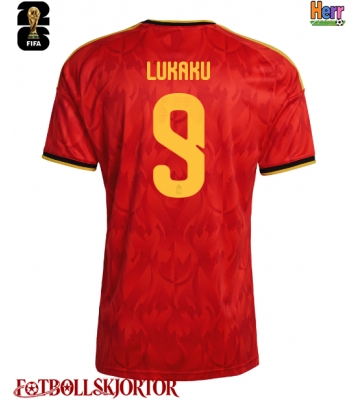 Belgien Romelu Lukaku #9 Hemmatröja VM 2026 Kortärmad